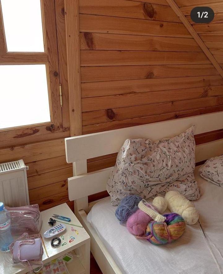 Вилла Wooden House Местия Экстерьер фото