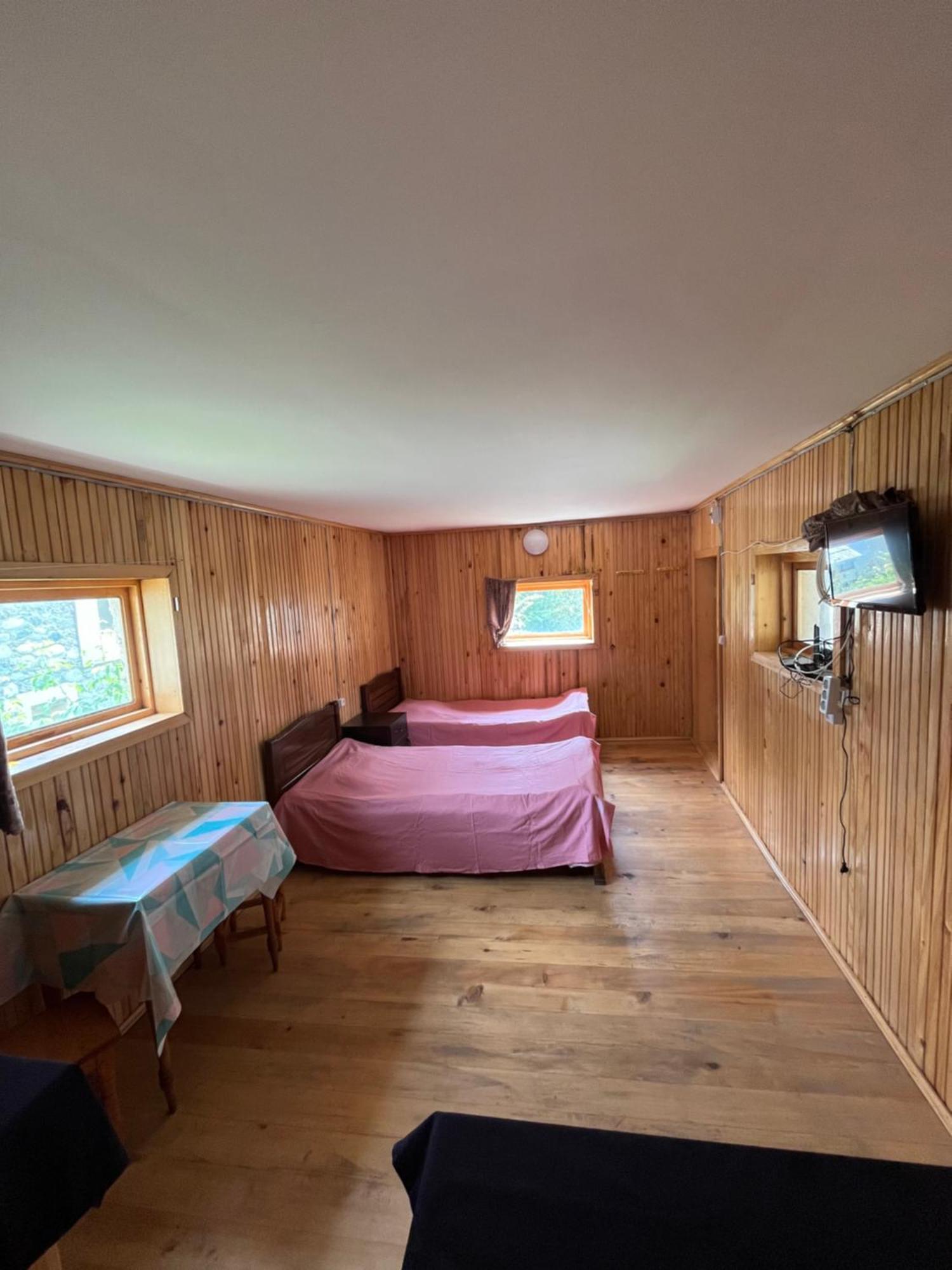 Вилла Wooden House Местия Экстерьер фото